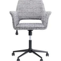 KARE Design Chaise De Bureau|Chaise De Bureau Marianne Gris
