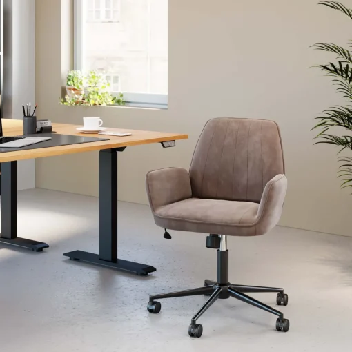 KARE Design Chaise De Bureau|Chaise De Bureau Marisa Gris