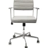 KARE Design Chaise De Bureau|Chaise De Bureau Pivotante Dottore Gris