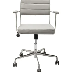KARE Design Chaise De Bureau|Chaise De Bureau Pivotante Dottore Gris