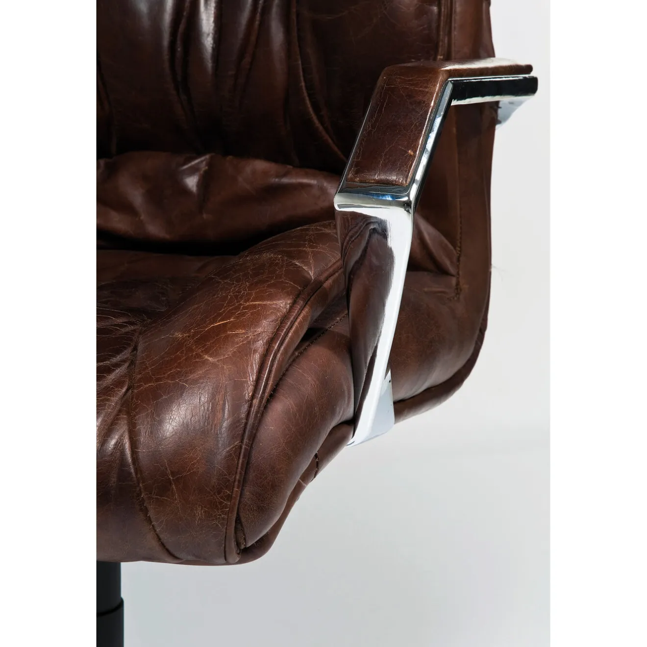 KARE Design Chaise De Bureau|Chaise De Bureau Pivotante Cigar Lounge