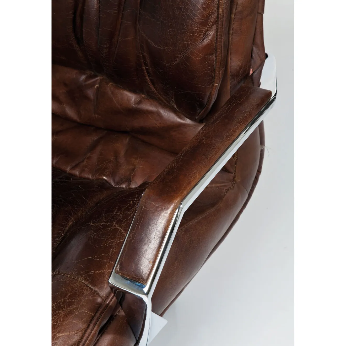 KARE Design Chaise De Bureau|Chaise De Bureau Pivotante Cigar Lounge