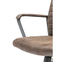 KARE Design Chaise De Bureau|Chaise De Bureau Pivotante Labora Marron