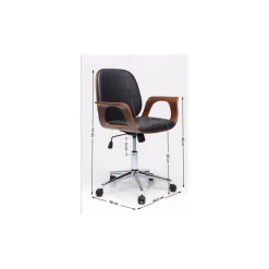 KARE Design Chaise De Bureau|Chaise De Bureau Pivotante Patron Noye