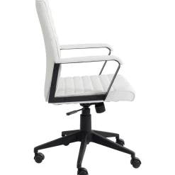 KARE Design Chaise De Bureau|Chaise De Bureau Pivotante Labora Blanc