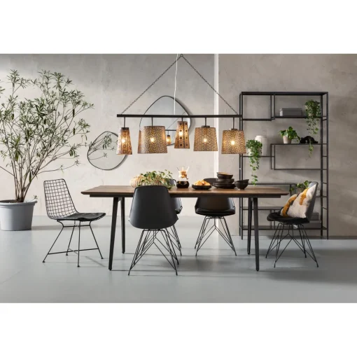 KARE Design Chaises|Chaise Grid Noir