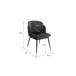 KARE Design Chaises|Chaise Hojas Bleu