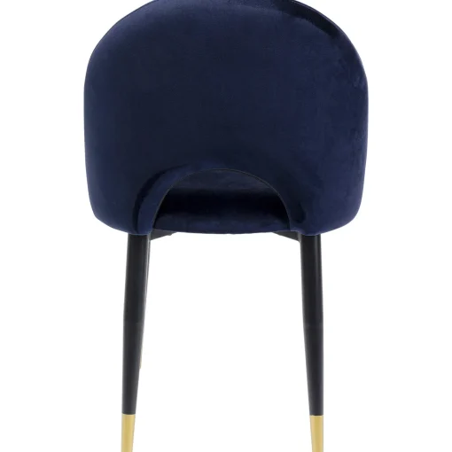 KARE Design Chaises|Chaise Iris Velours Bleu (2/Set)