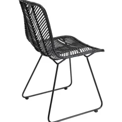 KARE Design Chaises|Chaise Ko Lanta Noir