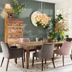 KARE Design Chaises|Chaise Mode Velvet Gris