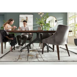 KARE Design Chaises|Chaise Mode Velvet Gris