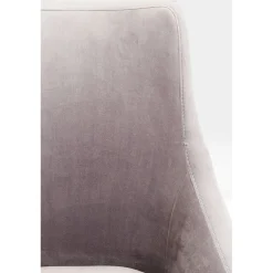 KARE Design Chaises|Chaise Mode Velvet Gris