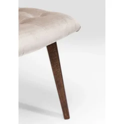 KARE Design Chaises|Chaise Moritz Velours Gris