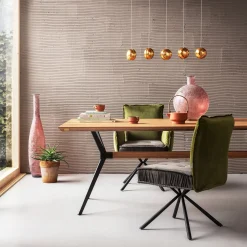 KARE Design Chaises Pivotantes|Chaise Pivotante Chelsea Vert