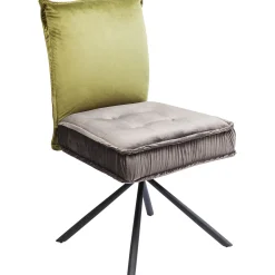 KARE Design Chaises Pivotantes|Chaise Pivotante Chelsea Vert
