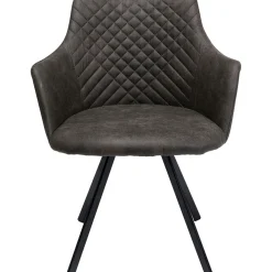KARE Design Chaises Pivotantes|Chaise Pivotante Coco Anthracite