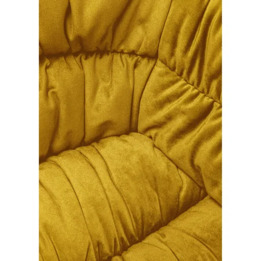 KARE Design Chaises Pivotantes|Chaise Pivotante Colmar Jaune