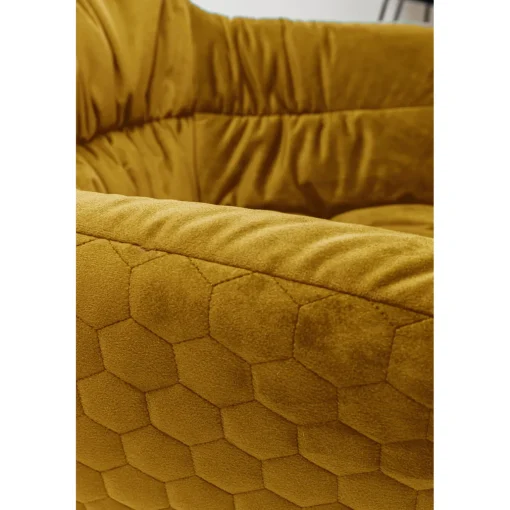 KARE Design Chaises Pivotantes|Chaise Pivotante Colmar Jaune
