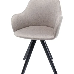 KARE Design Chaises Pivotantes|Chaise Pivotante Lady Loco Taupe