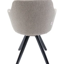 KARE Design Chaises Pivotantes|Chaise Pivotante Lady Loco Taupe