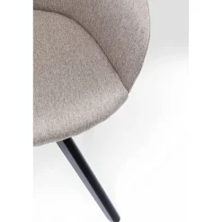 KARE Design Chaises Pivotantes|Chaise Pivotante Lady Loco Taupe