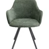 KARE Design Chaises Pivotantes|Chaise Pivotante Lady Loco Coco Vert
