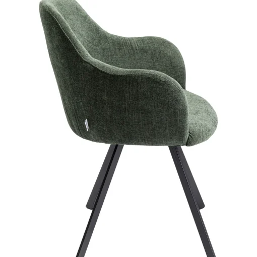 KARE Design Chaises Pivotantes|Chaise Pivotante Lady Loco Coco Vert