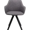 KARE Design Chaises Pivotantes|Chaise Pivotante Madame Gris