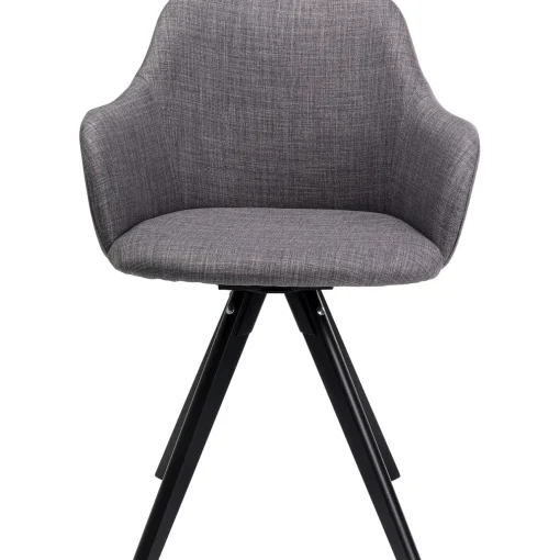 KARE Design Chaises Pivotantes|Chaise Pivotante Madame Gris