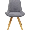KARE Design Chaises|Chaise Roady Gris