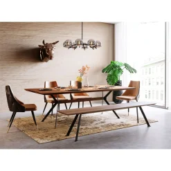 KARE Design Chaises|Chaise Urban Desire Marron