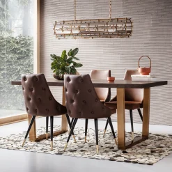 KARE Design Chaises|Chaise Urban Desire Marron