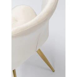 KARE Design Chaises|Chaise Viva Creme