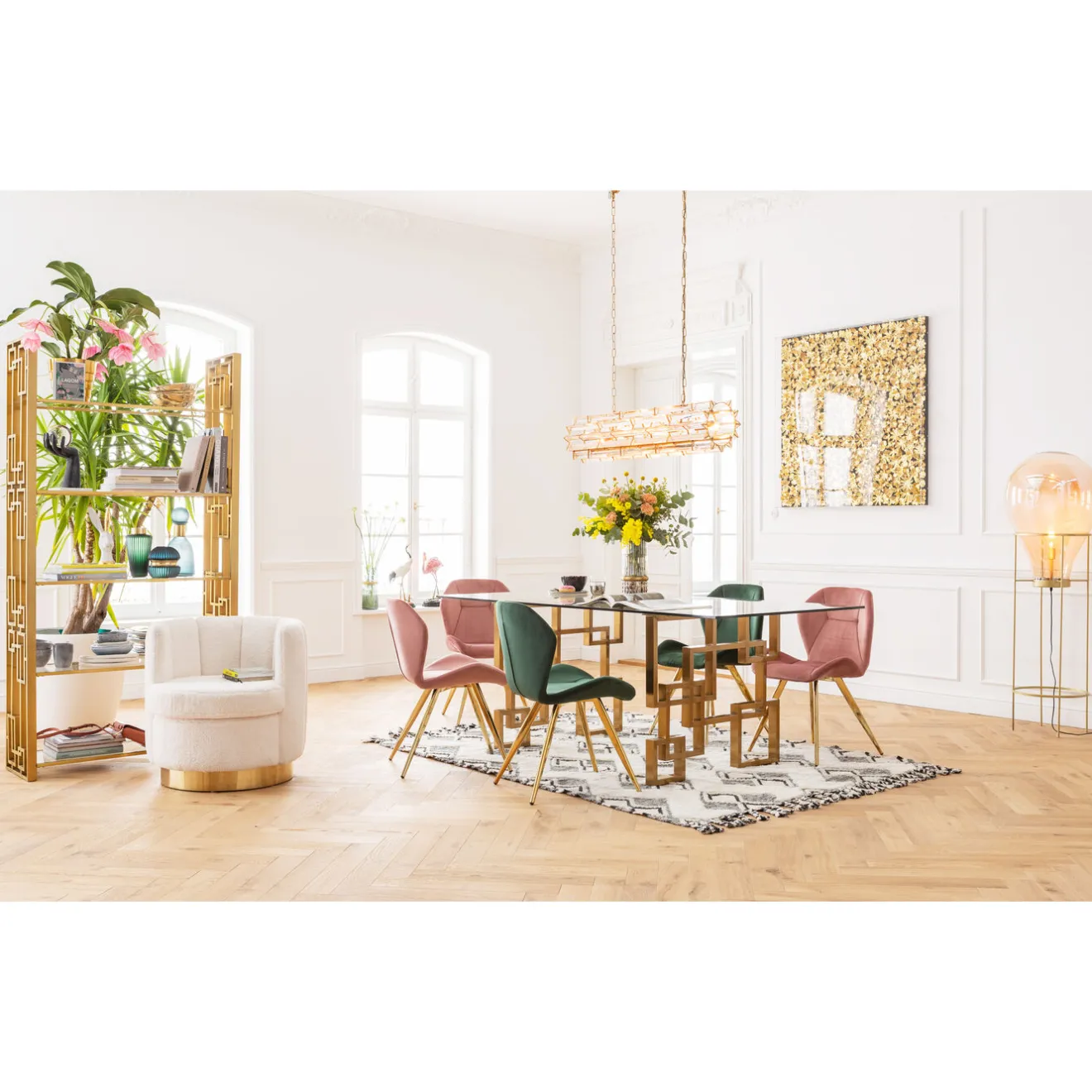 KARE Design Chaises|Chaise Viva Vert