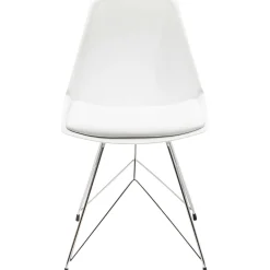 KARE Design Chaises|Chaise Wire Blanc