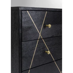 KARE Design Commodes|Commode Gold Vein 4 Tiroirs 40X88Cm