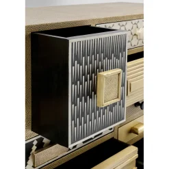 KARE Design Buffets Hauts|Commode Haute Chalet Dore 13 Tiroirs