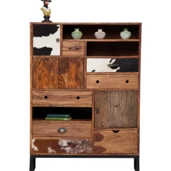 KARE Design Buffets Hauts|Commode Haute Rodeo 3 Portes,8 Tiroirs