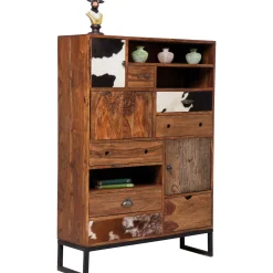 KARE Design Buffets Hauts|Commode Haute Rodeo 3 Portes,8 Tiroirs