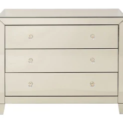 KARE Design Commodes|Commode Luxury Champagne,3-Tiroirs