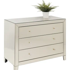 KARE Design Commodes|Commode Luxury Champagne,3-Tiroirs