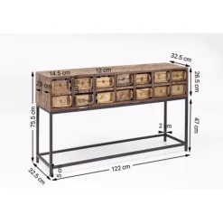 KARE Design Consoles|Console Bastidon 125Cm