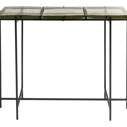 KARE Design Consoles|Console Ice Noir 98X80Cm