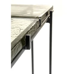 KARE Design Consoles|Console Ice Noir 98X80Cm