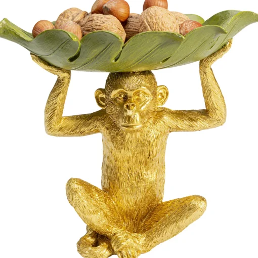 KARE Design Coupes Décoratives|Coupe Décorative Banana Leaf 14X24Cm
