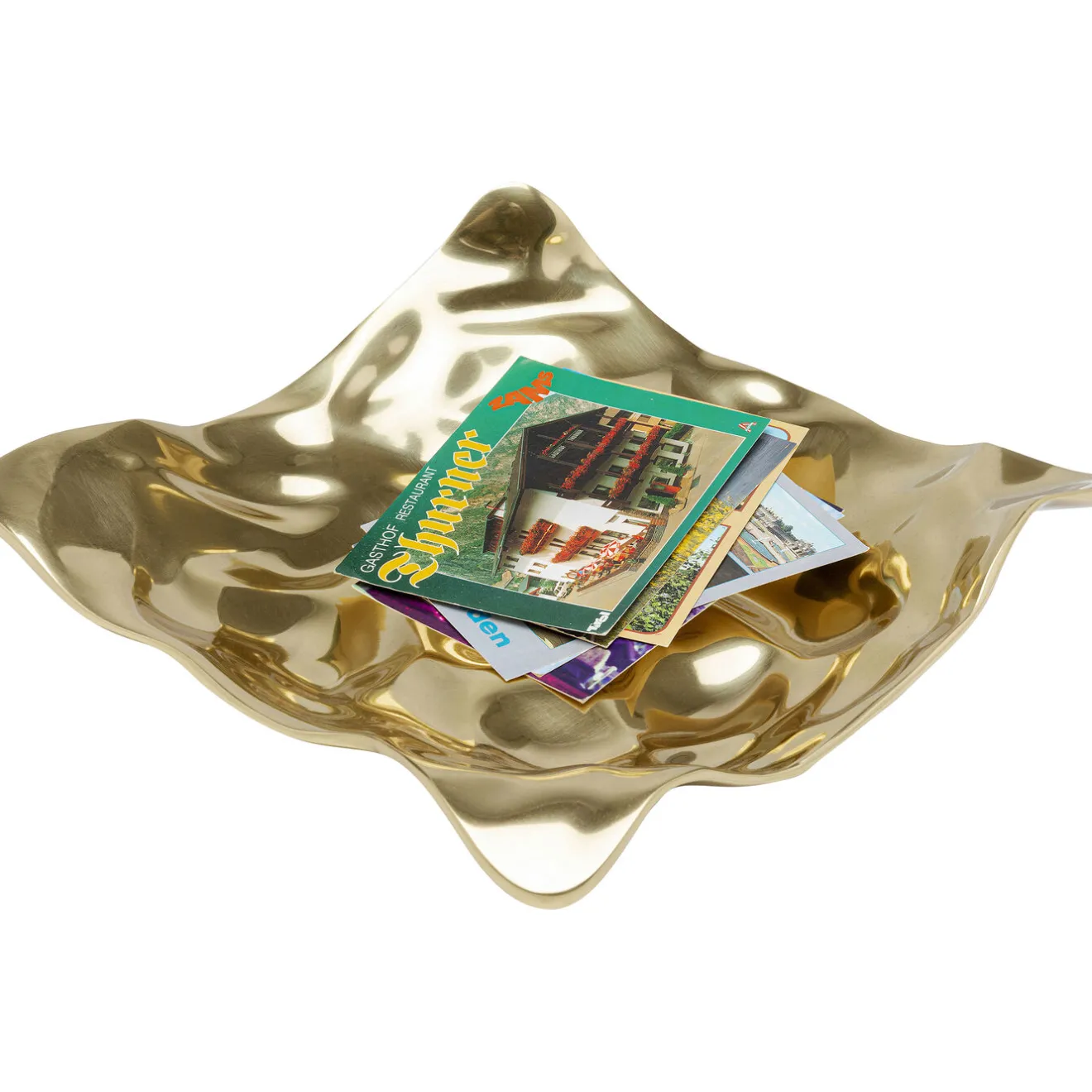 KARE Design Coupes Décoratives|Coupe Décorative Jade Dore 31X29Cm