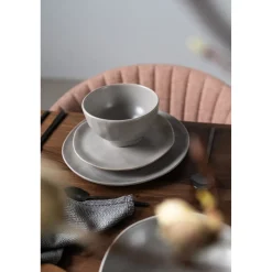 KARE Design Bols Pour Céréales|Coupe Organic Gris O15Cm