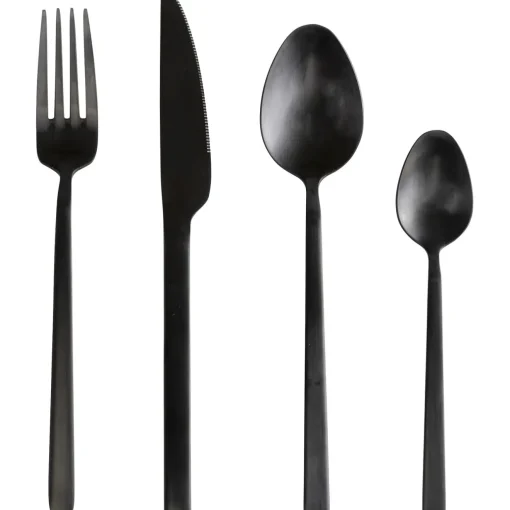 KARE Design Couverts|Couverts Gloria Noir (16-Pcs)