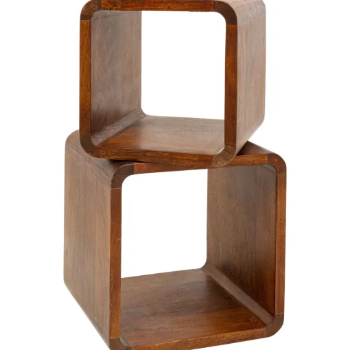 KARE Design Etagères Cubes|Cubes Carres Authentico (Set De 2)