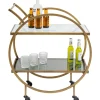 KARE Design Dessertes|Desserte Loft Laiton